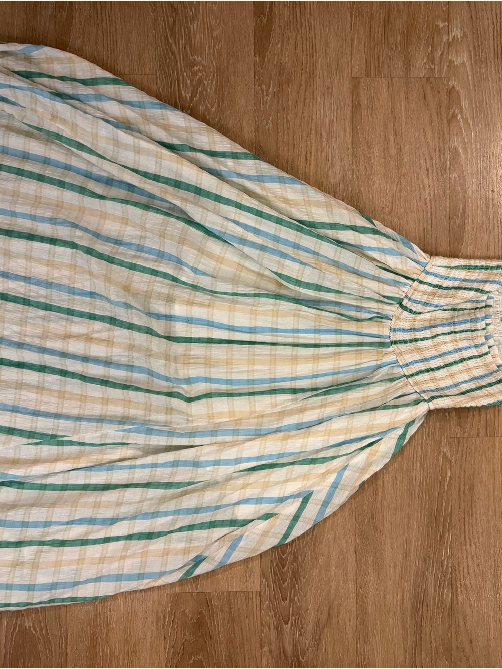 Women’s Red Dress Boutique Striped Linen-Blend Maxi Dress Size S - Picture 3 of 5